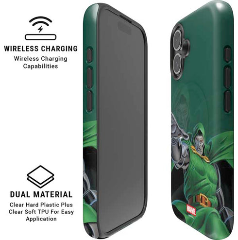 Marvel Dr. Doom Lord Doom iPhone 16 Plus Magsafe Impact Case